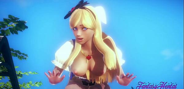 trendsAlice in The Wonderland Hentai 3D - Alice is Fucked by White Rabbit and he cums in her pussy- Animation Japanese Porn Video